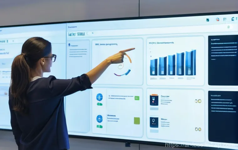 미니멀 워크의 협업 플랫폼 비교 - **Prompt 1: The Agile Digital Workspace**
    "A vibrant and modern office environment, showcasing a...