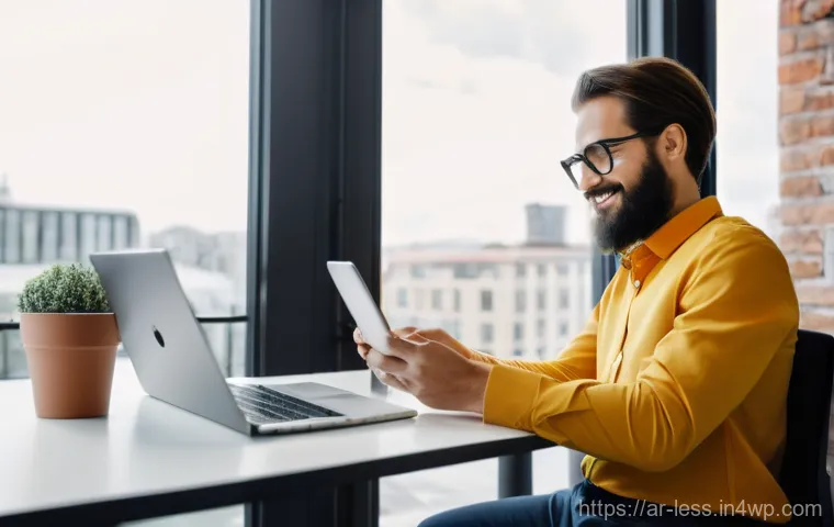 미니멀 워크의 변화 관리 기술 - **Prompt 1: Flexible Work in a Modern Digital Landscape**
"A diverse group of professionals, age...